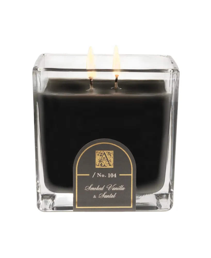 Smoked Vanilla and Santal Cube Candle