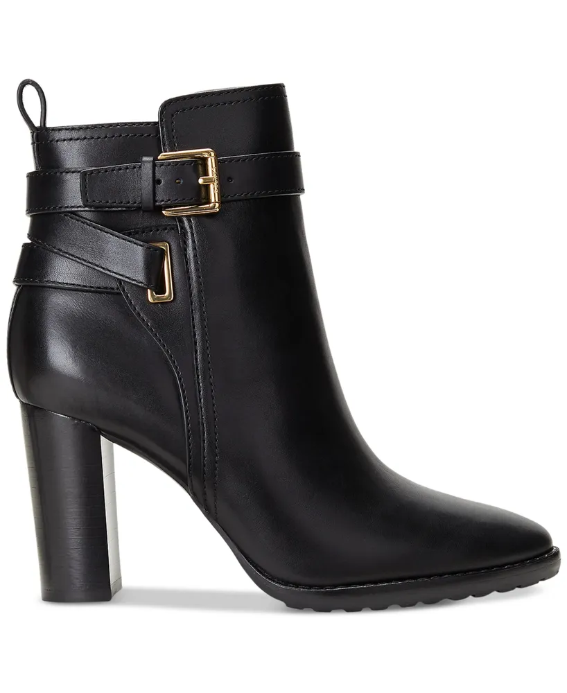 Lauren Ralph Lauren Women's Madisyn Buckled Dress Booties