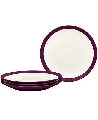 Noritake Colorwave Curve Set Of 4 Salad Plates, 8-1/2"