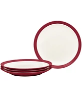 Noritake Colorwave Curve Set Of 4 Salad Plates, 8-1/2"