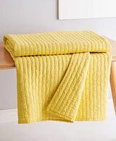 Levtex Cross Stitch Reversible Quilted Throw, 50" x 60"