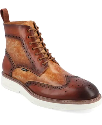 Taft 365 Men's Model 005 Wingtip Lace-Up Boots