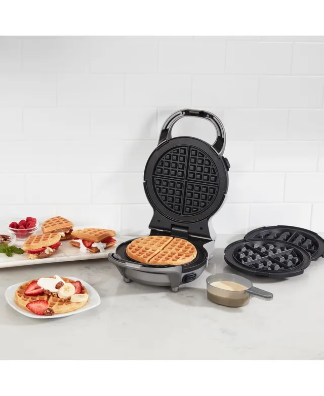 WAF-300 Belgian Waffle Maker with Removable Plates