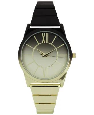 I.n.c. International Concepts Women's Two-Tone Bracelet Watch 36mm, Created for Macy's