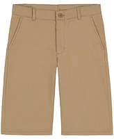 Nautica Big Boys Uniform Hunter Flat-Front Stretch Twill Shorts