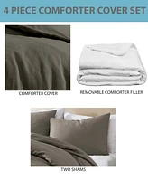 Riverbrook Home Logan 4-Pc. Comforter Set, King