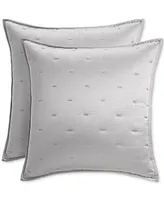 Hotel Collection Glint Quilted 2-Pc. European Sham Set, Exclusively at Macy's