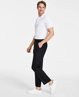 Nautica Men's Modern-Fit Linen Dress Pants