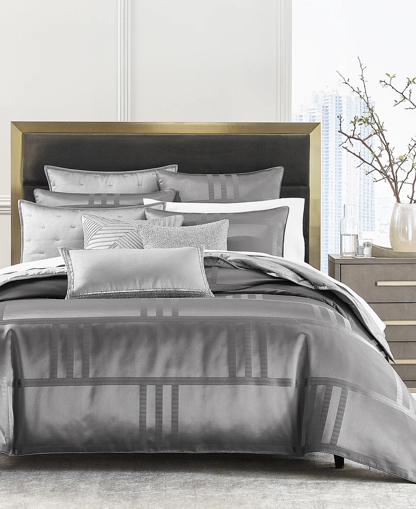 Hotel Collection Structure 3-Pc. Duvet Cover Set, Full/Queen, Exclusively at Macy's