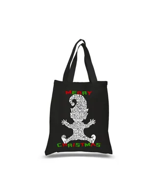 Christmas Elf - Small Word Art Tote Bag