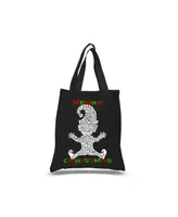 Christmas Elf - Small Word Art Tote Bag