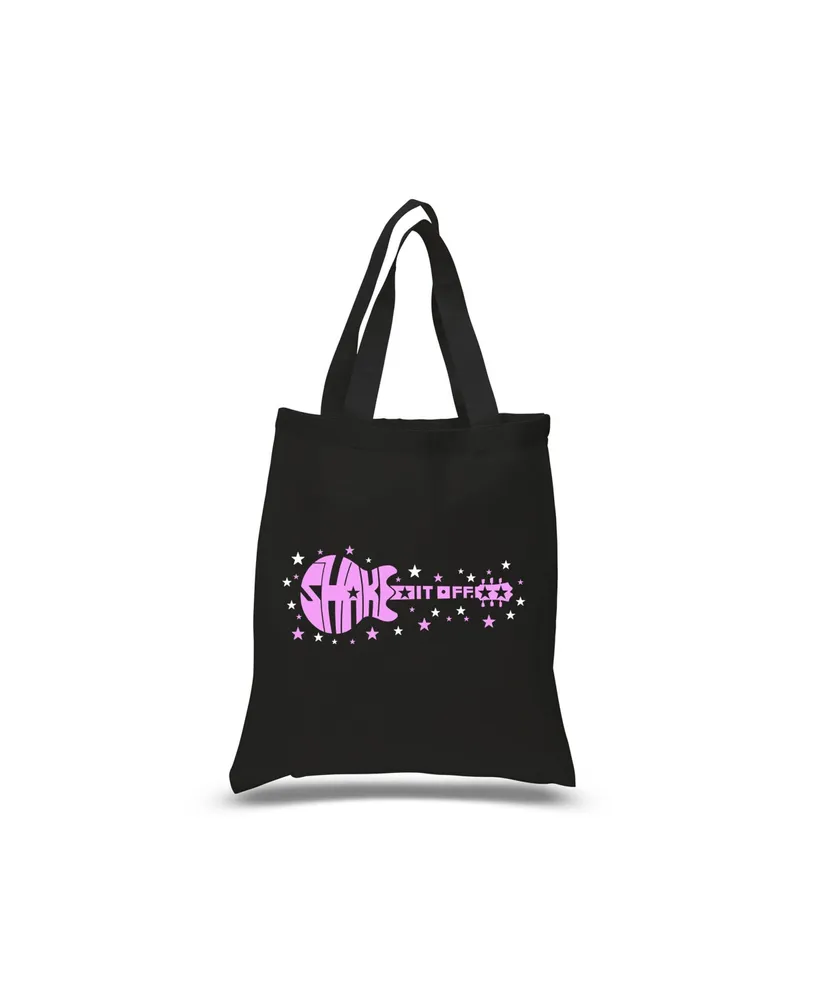 Shake it Off - Small Word Art Tote Bag