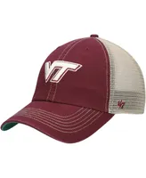 Men's '47 Brand Maroon Virginia Tech Hokies Trawler Trucker Snapback Hat