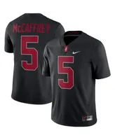 Men's Nike Christian McCaffrey Black Stanford Cardinal Alumni Game Jersey