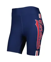 Women's Mitchell & Ness Navy St. Louis Cardinals Biker Shorts