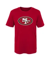 Preschool Boys and Girls Scarlet San Francisco 49ers Primary Logo T-shirt