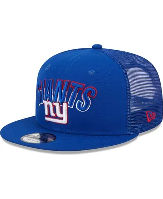 Men's New Era Royal New York Giants Grade Trucker 9FIFTY Snapback Hat