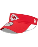 Men's New Era Red Kansas City Chiefs Main Adjustable Visor