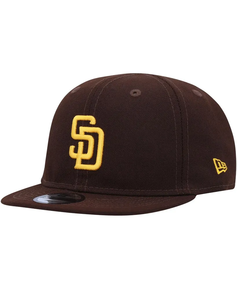 Infant Boys and Girls New Era Brown San Diego Padres My First 9FIFTY Adjustable Hat