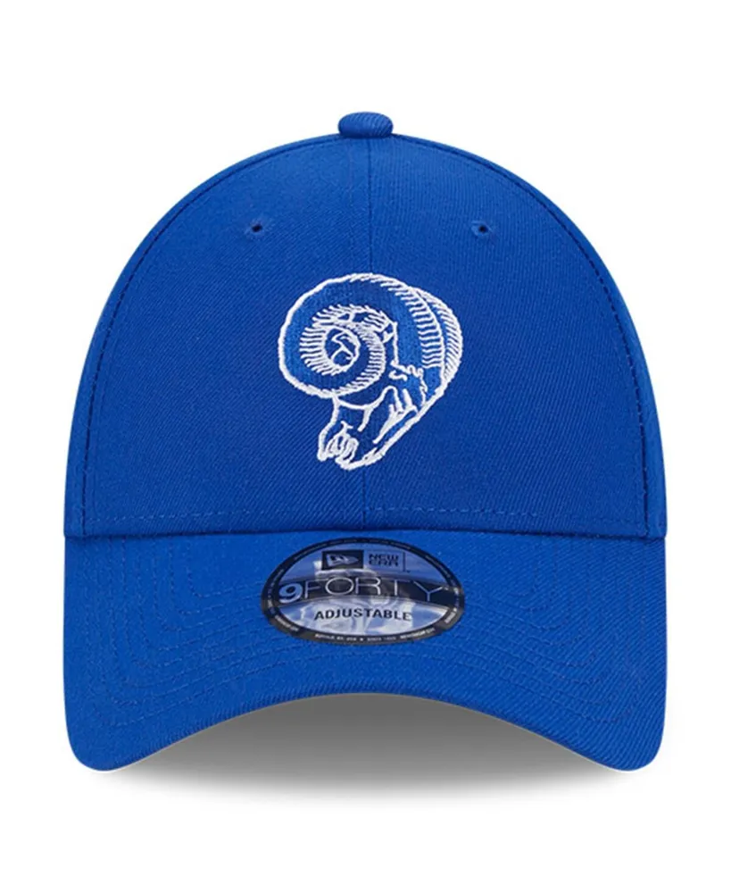 Men's New Era Royal Los Angeles Rams 2023 Sideline Historic 9FORTY Adjustable Hat