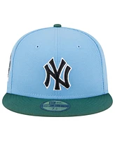 Men's New Era Sky Blue, Cilantro York Yankees 2000 Subway Series 59FIFTY Fitted Hat