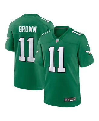 Big Boys Nike A.j. Brown Kelly Green Philadelphia Eagles Alternate Player Game Jersey