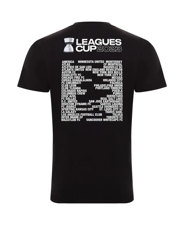 Sportiqe Columbus Crew Leagues Cup I Love Soccer Black T-Shirt, Men's, Large