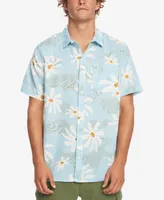 Quiksilver Men's Trippy Floral Short Sleeve Shirt