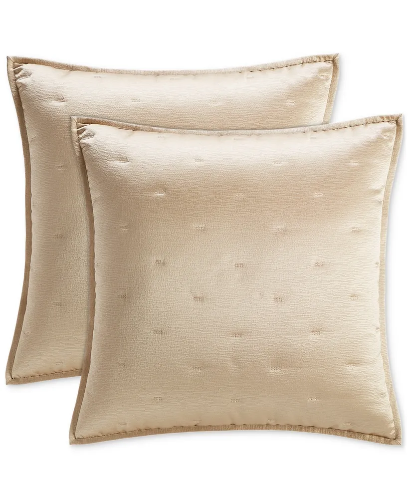 Hotel Collection Glint Quilted 2-Pc. European Sham Set, Exclusively at Macy's