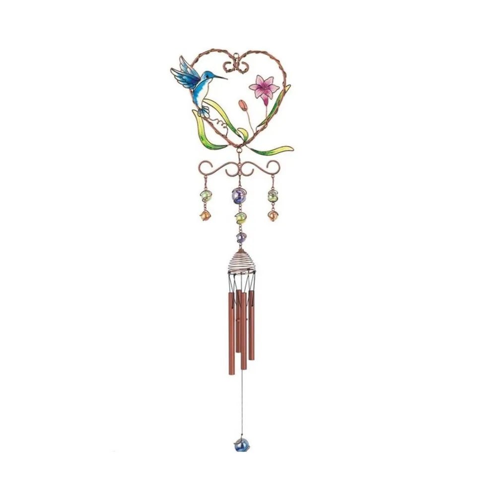 Blue Hummingbird Wind Chime