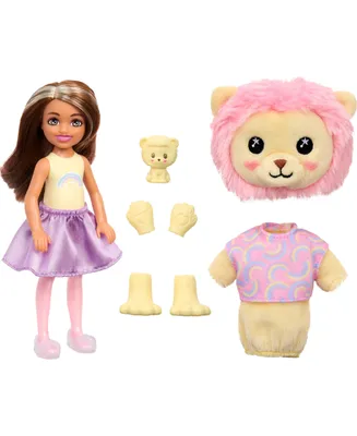 Barbie Cutie Reveal Cozy Cute T-shirts Series Chelsea Doll and Accessories - Multi