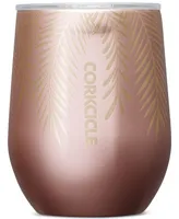 Corkcicle Frosted Rose Gold 12-Oz Stainless Steel Stemless Mug