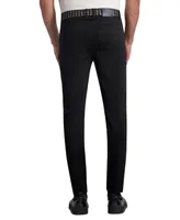 Karl Lagerfeld Paris White Label Men's Slim Fit Studded Black Jeans