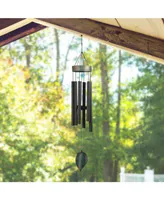 39.5" Long Metal Black Wind Chime