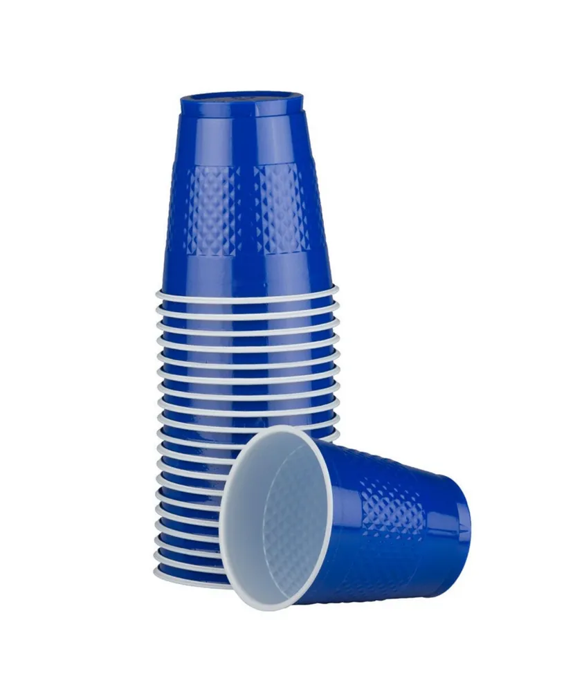 Jam Paper Plastic Party Cups - 12 Ounces - Clear - 20 Glasses Per Pack