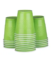 Jam Paper Plastic Party Cups - 12 Ounces - 20 Glasses Per Pack