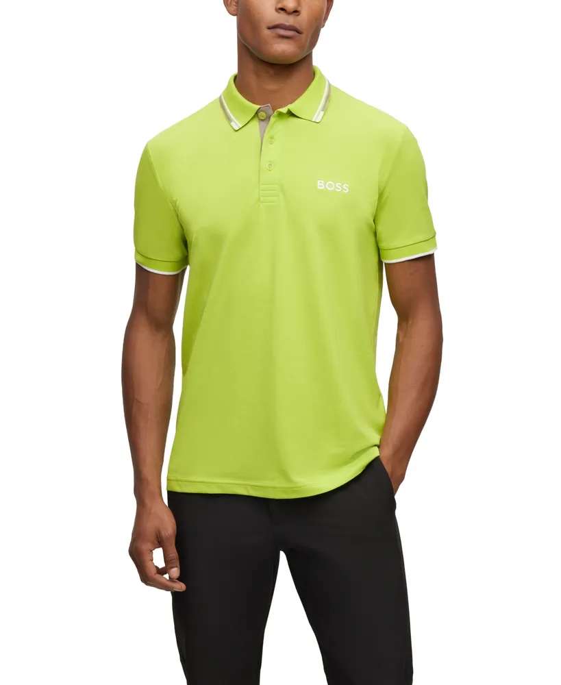 Boss by Hugo Boss Men's Contrast Detail Polo Shirt