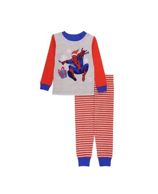 Spider-Man Toddler Boys Top and Pajamas, 2 Piece Set