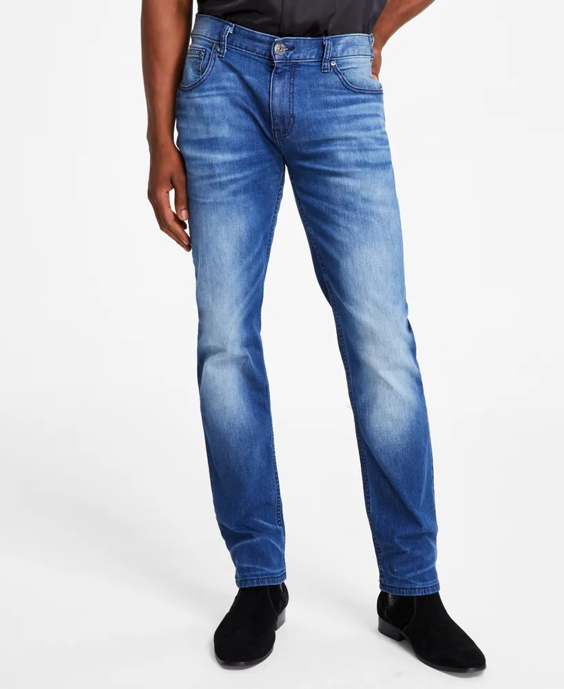 I.n.c. International Concepts Men's Slim Straight-Leg Jeans, Created for Macy's