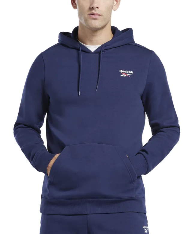 Reebok Men's Identity Fleece Chest Logo Full-Zip Hoodie