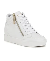 Nine West Women's Tons High Top Hidden Wedge Sneakers