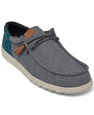 Hey Dude Men's Wally Funk Baja Casual Moccasin Sneakers from Finish Line
