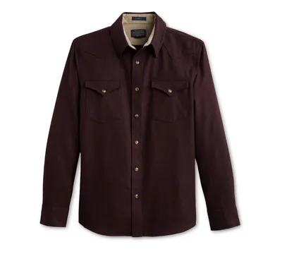 Pendleton Men's Canyon Button-Down Wool Western Shirt