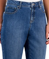 Style & Co Women's Mid-Rise Curvy Capri Jeans, Created for Macy's