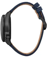 Citizen Men's Men's Promaster Land Eco-Drive Navy Nylon Strap Watch 47mm