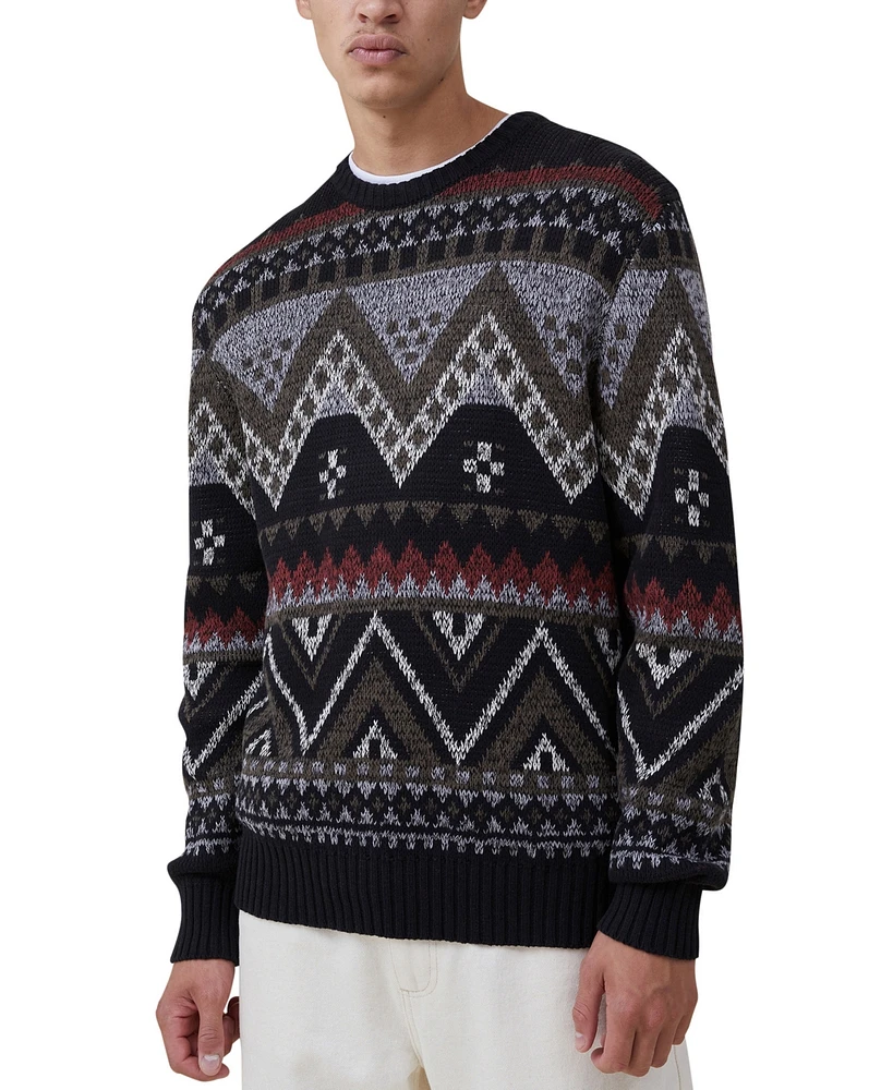 Cotton On Men's Woodland Knit Sweater