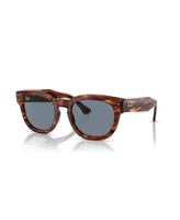 Ray-Ban Unisex Mega Hawkeye Low Bridge Fit Sunglasses RB0298SF