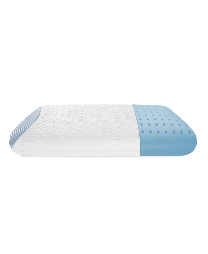 BodiPEDIC Supreme Cool Aerofusion Memory Foam Bed Pillow, Jumbo