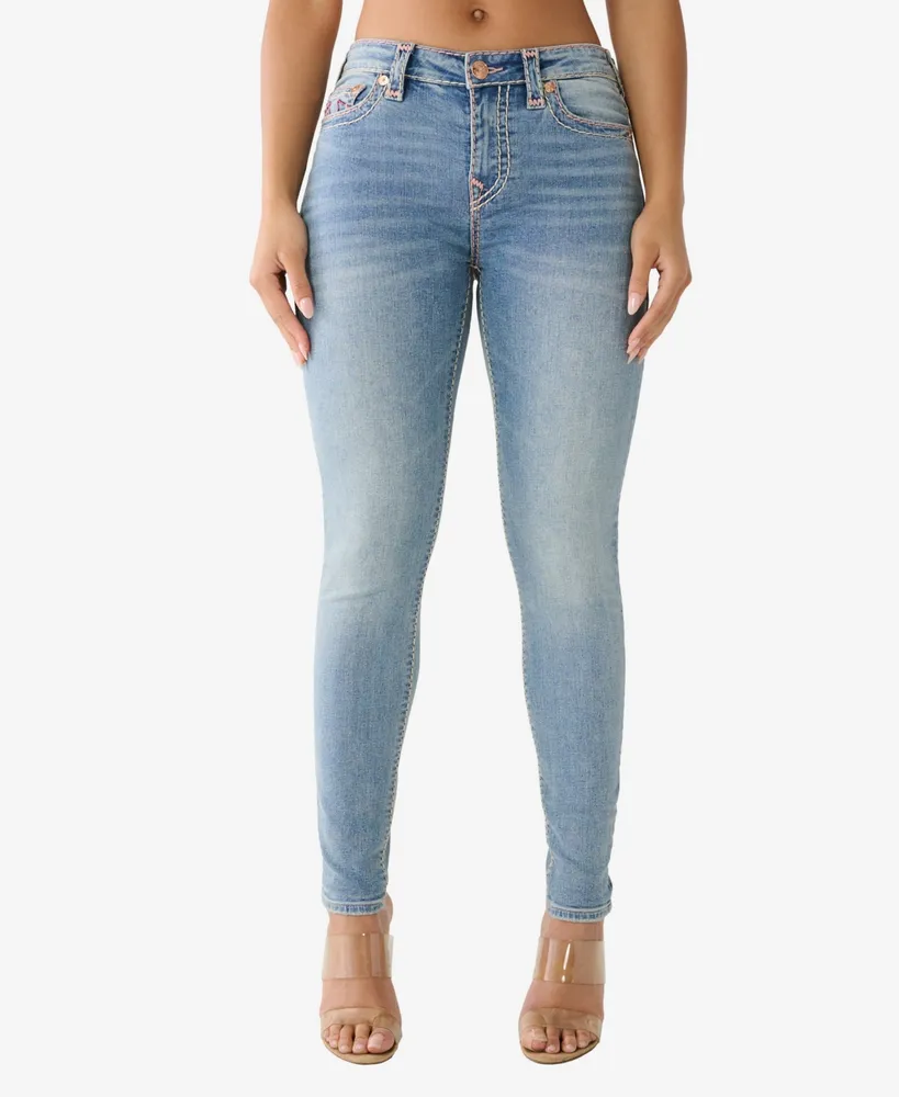 True Religion Women's Jennie Super T Skinny Jeans