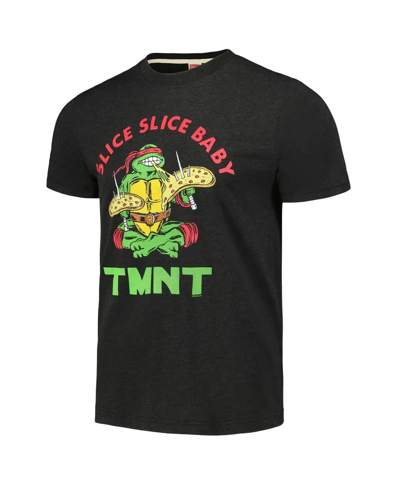 Men's and Women's Homage Charcoal Teenage Mutant Ninja Turtles Tri-Blend T-shirt
